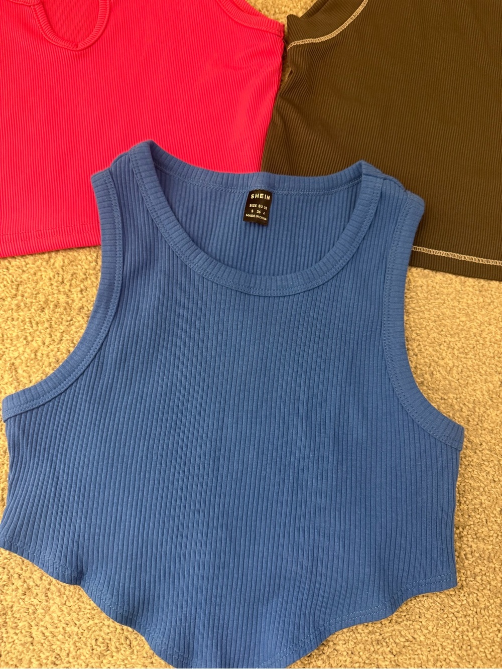 Bundle Ribbed Crop Tops - Picture 2 of 4